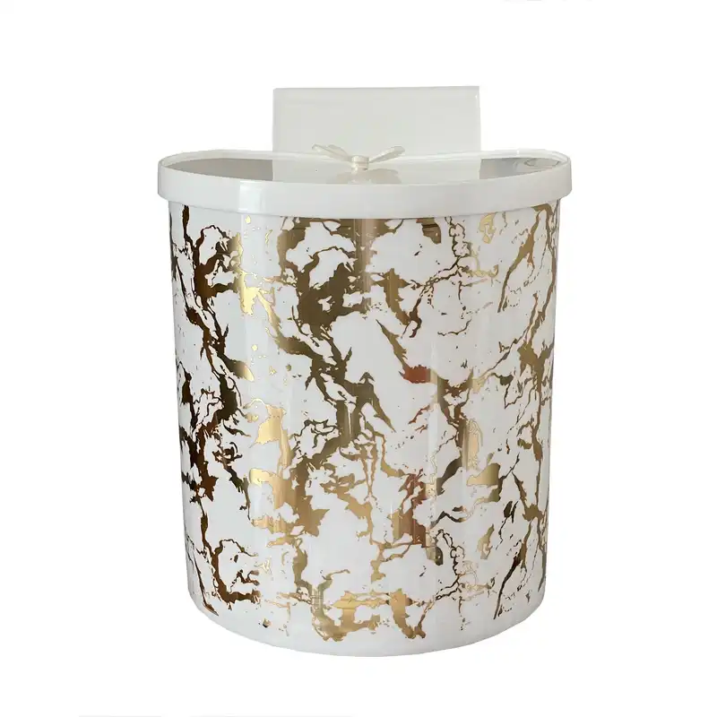 سطل زباله کابینتی مدل رزمن ماربل