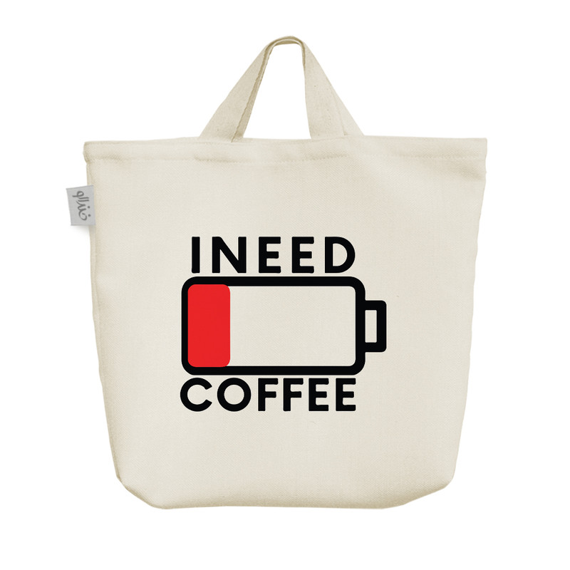 ساک خرید خندالو مدل قهوه    کد 7811