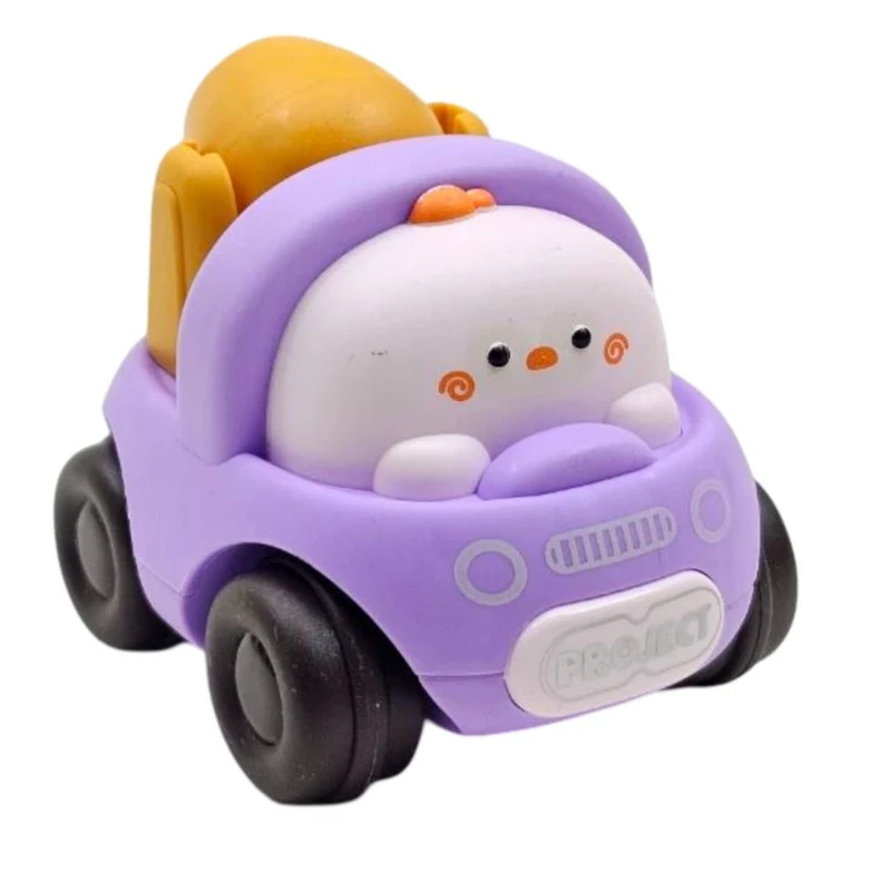 اسباب بازی ناب سل مدل جوجه بامزه ماشین سوار ارتفاع 8 سانتی متر کد NAAB001