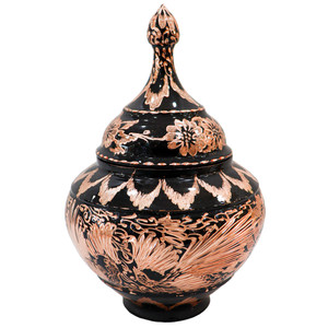 شکلات خوری مسی مدل الماس تراش کد 2215