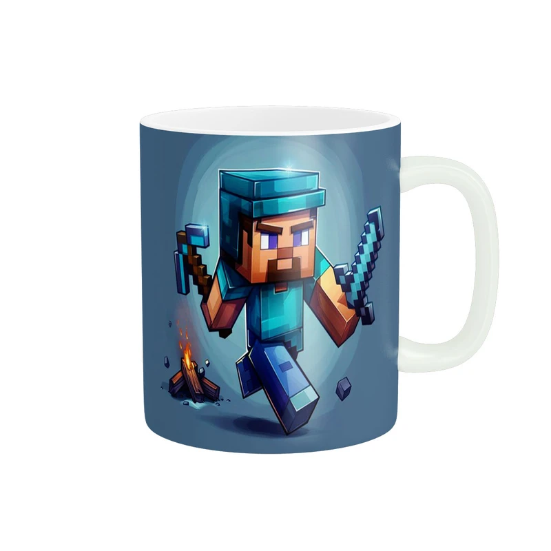 ماگ پادآفرین طرح گیم و فیلم ماینکرافت Minecraft game کد 1680