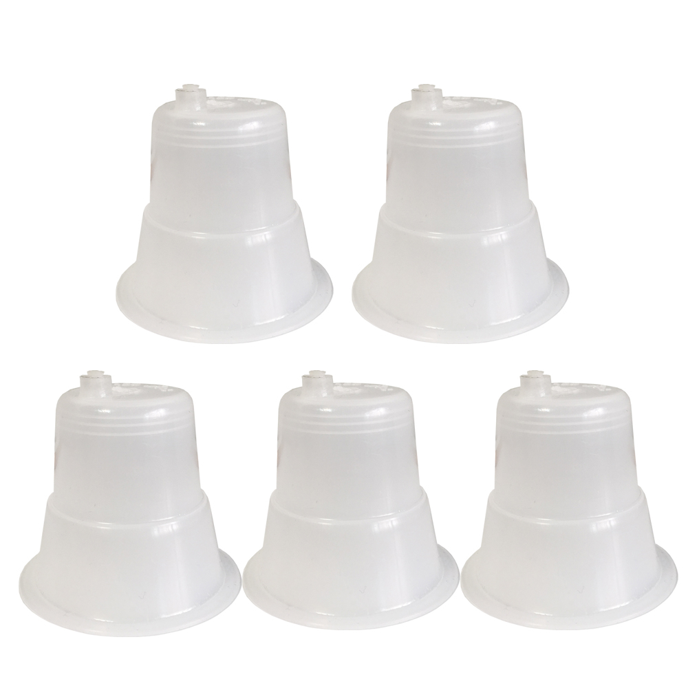 لیوان بادکش مدل HQ بسته 5 عددی سایز 120