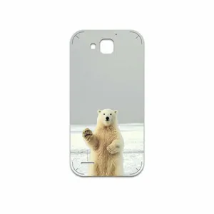 MAHOOT Polar bear Cover Sticker for Honor 3X G750