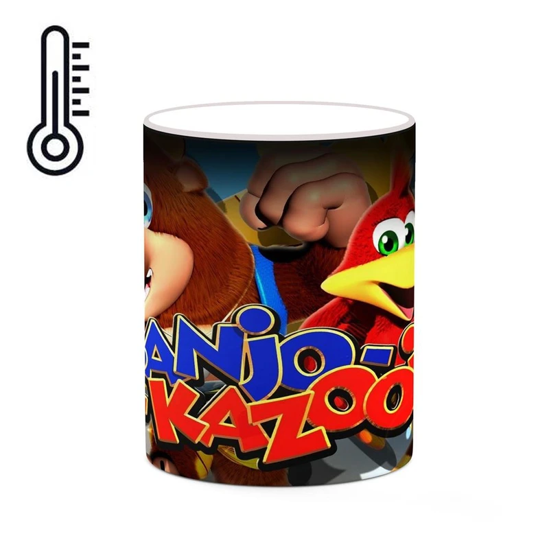 ماگ حرارتی کاکتی مدل بازی Banjo-Kazooie کد mgh27550