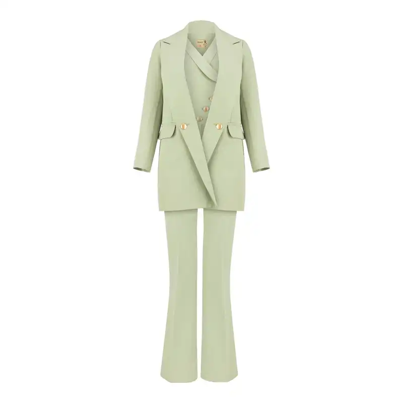 ست 3 تکه لباس زنانه السانا مدل تندیس کد 178511