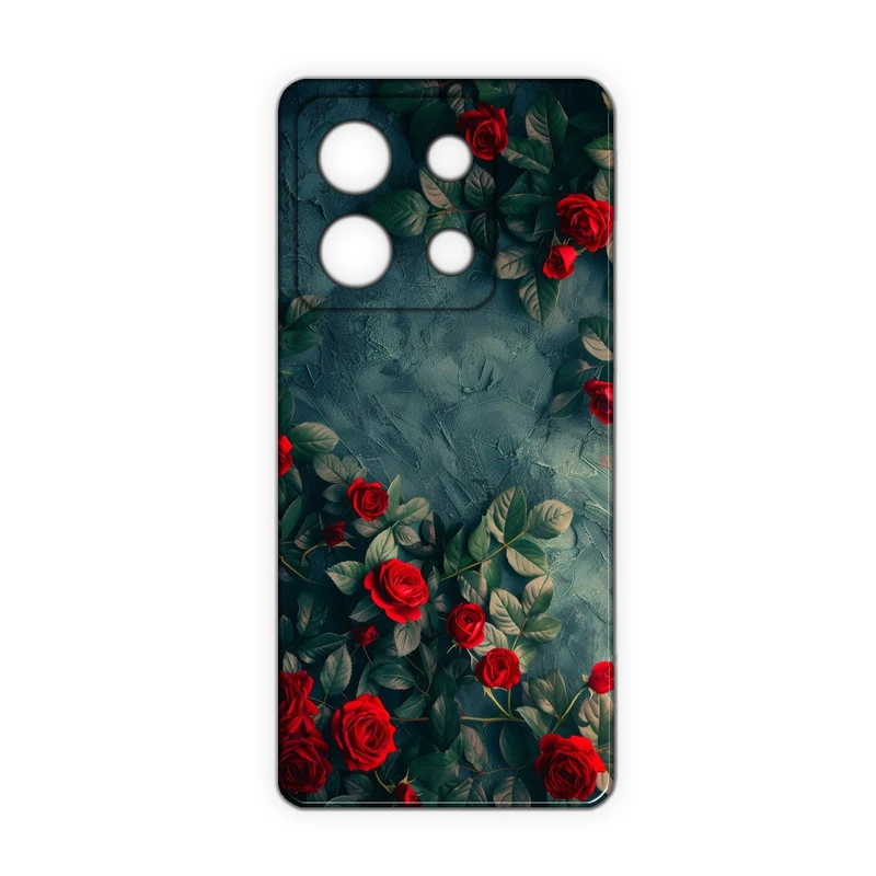کاور مدل گل کد 327 مناسب برای گوشی موبایل شیائومی Redmi Note 13 Pro 4G / Poco M6 Pro 4G