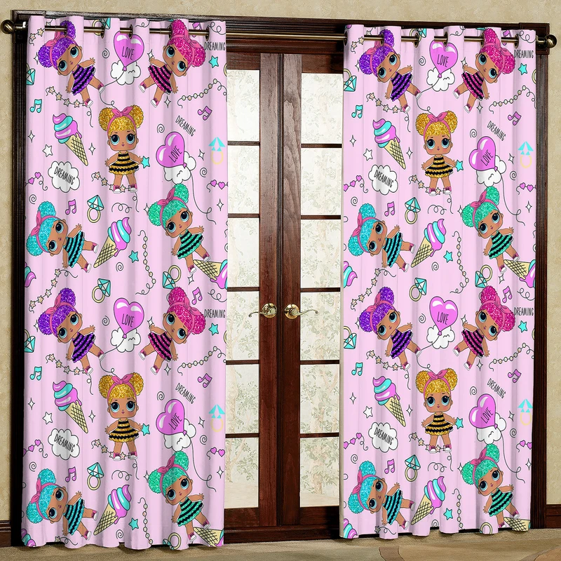 پرده مدل بچه پاستیلی کد 4572 سایز 200x140 سانتی متر