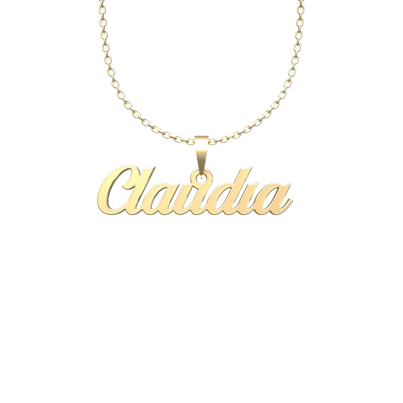 گردنبند طلا 18 عیار زنانه مدوپد مدل Claudia گردنبند طلا 18 عیار زنانه مدوپد مدل Claudia