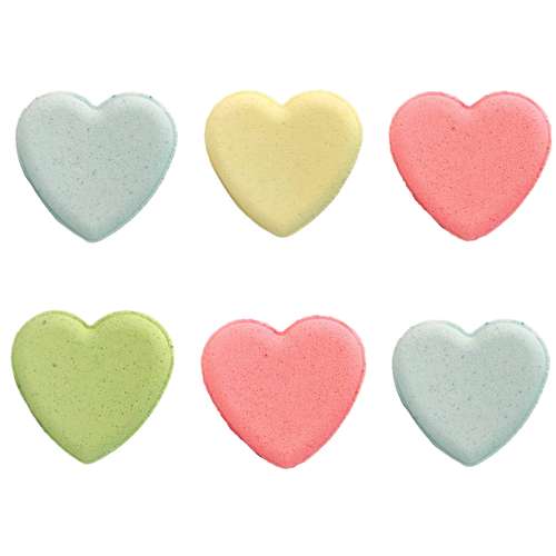 کوکتل پدیکور وایب مدل قلب وزن 85 گرم بسته 6 عددی