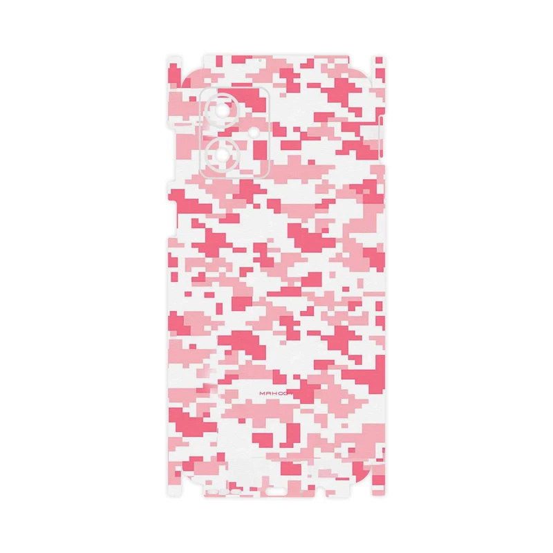 برچسب پوششی ماهوت مدل Army_Pink_Pixel-FullSkin مناسب برای گوشی موبایل موتورولا Moto G54