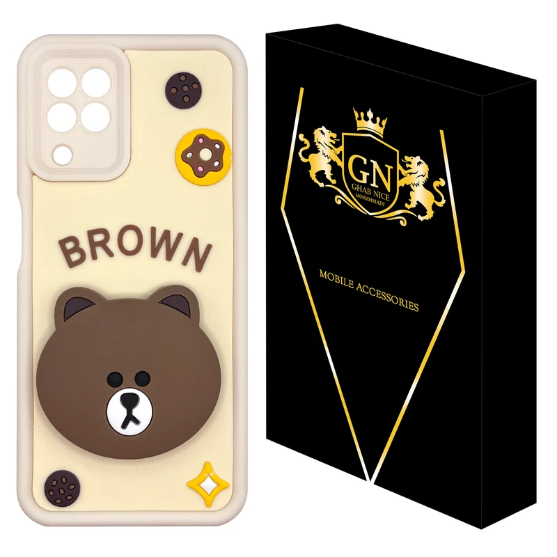 کاور قاب نایس محمدی مدل POPDOLL4 مناسب برای گوشی موبایل سامسونگ Galaxy A12 / A12 Nacho / M12