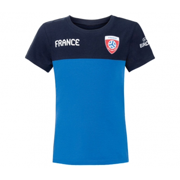 تی شرت آستین کوتاه ورزشی پسرانه یوفا مدل تیم ملی فرانسه
