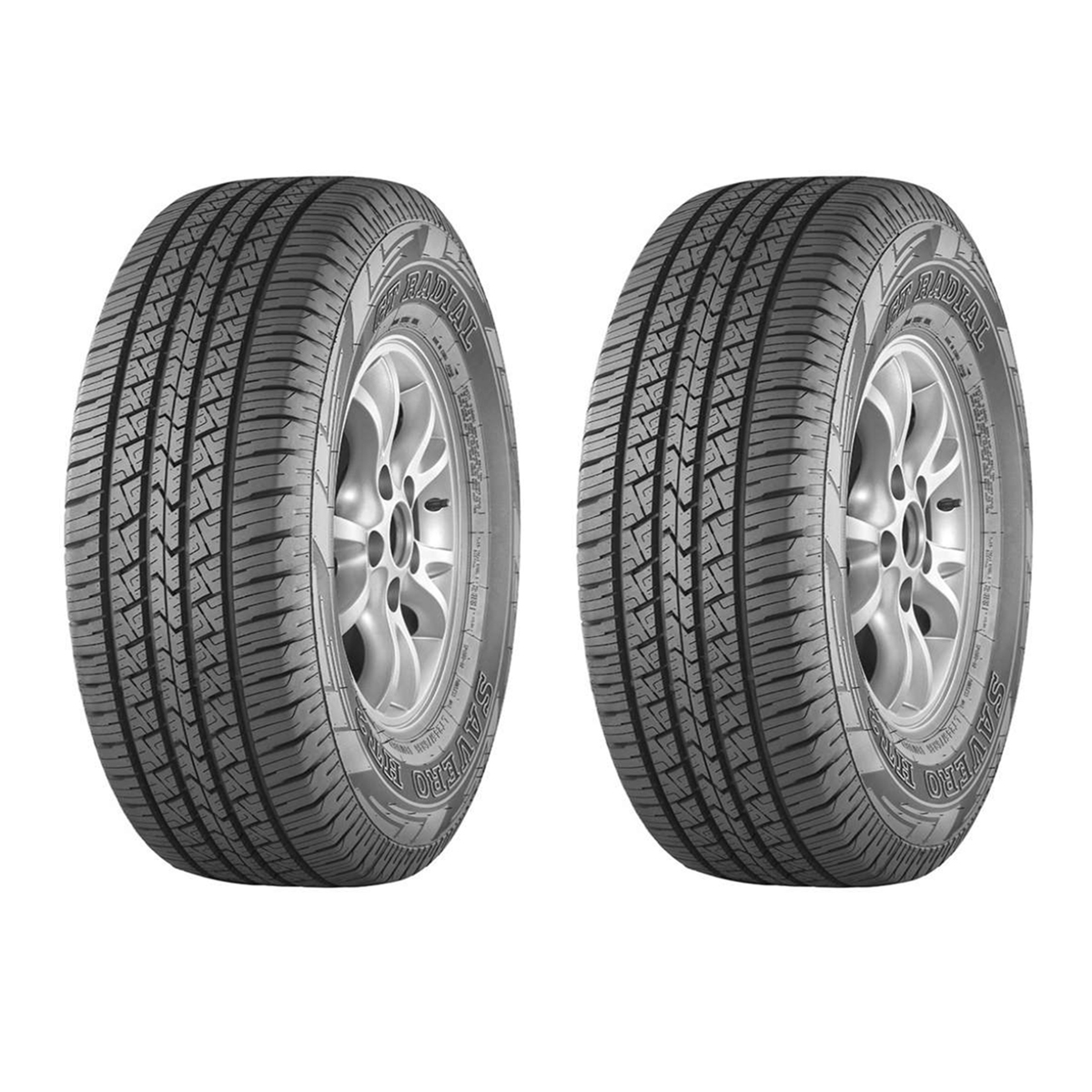 لاستیک خودرو جی تی رادیال مدل HT2 سایز 235/75R16 - دو حلقه