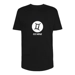 تی شرت لانگ زنانه مدل سمبل ماه خرداد کد Sh038 رنگ مشکی