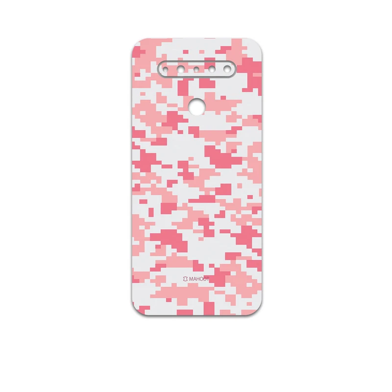 برچسب پوششی ماهوت مدل Army-Pink-pixel مناسب برای گوشی موبایل ال جی K51S