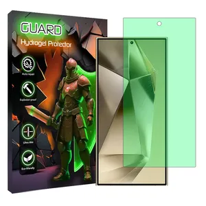 Guard Tough model Green light screen protector suitable for Samsung Galaxy S24 Ultra mobile phone