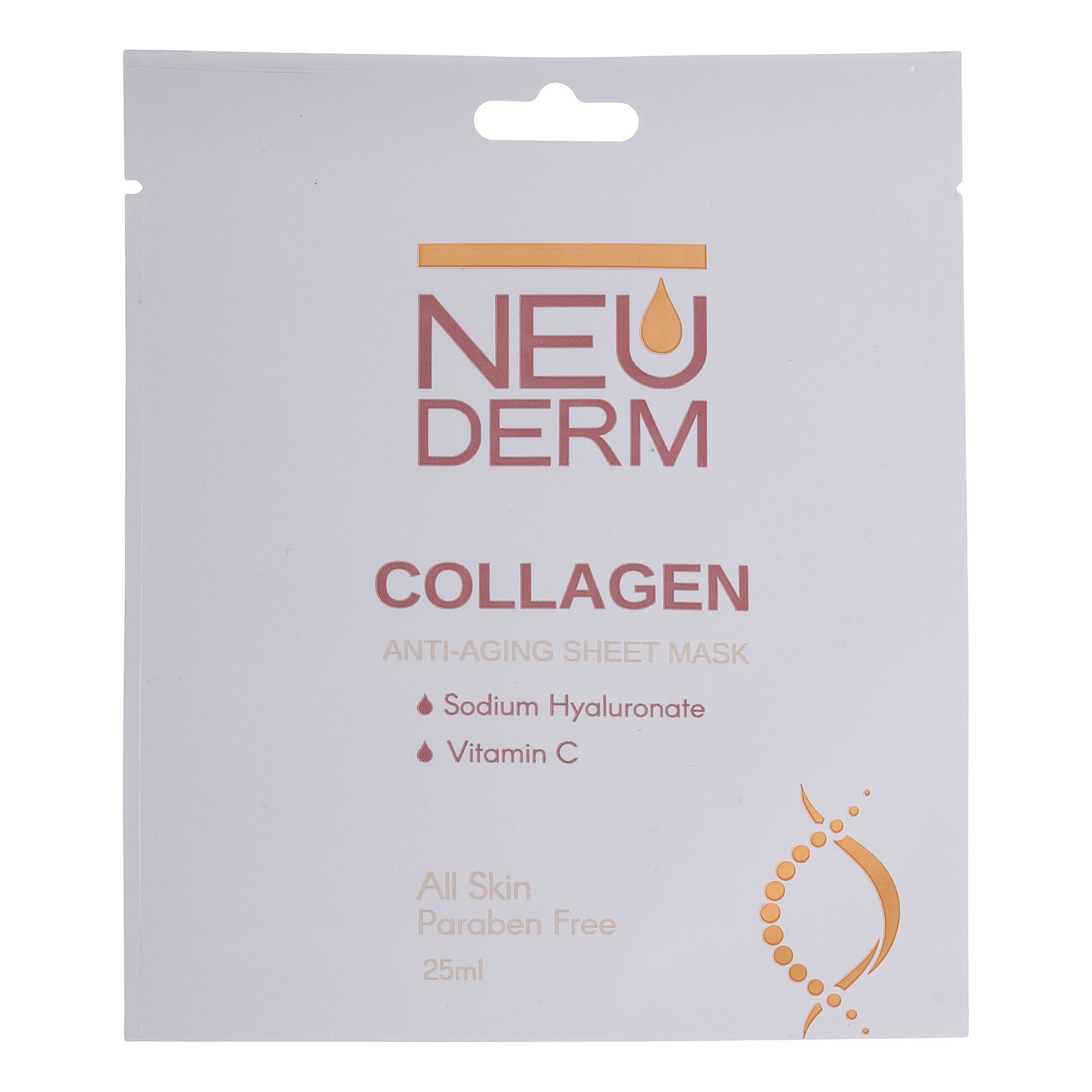 ماسک صورت نئودرم مدل Collagen حجم 25 میلی لیتر - - 1