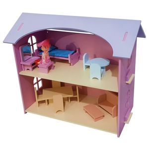 نقد و بررسی اسباب بازی خانه عروسکی مدل DOLL HOUSE کد 0200 توسط خریداران