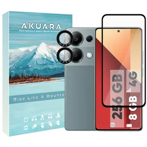 Akuara Full-ring Screen Protector For Xiaomi Redmi Note 13 Pro 4G with lens protector