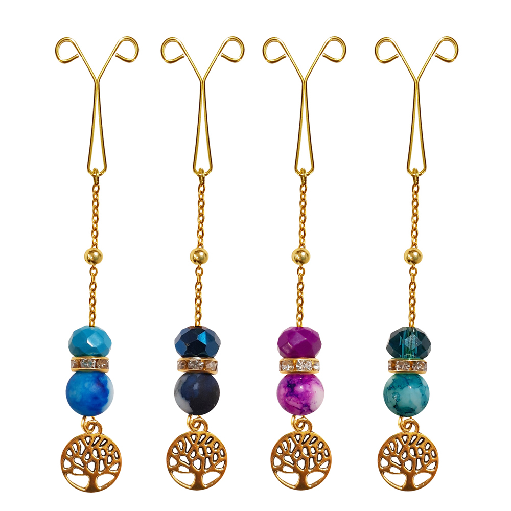 گیره روسری کد PM565  مجموعه 4 عددی