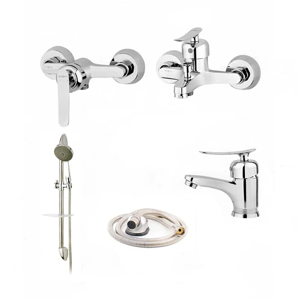 ست شیرآلات زاداک مدل لاوین مجموعه 5 عددی