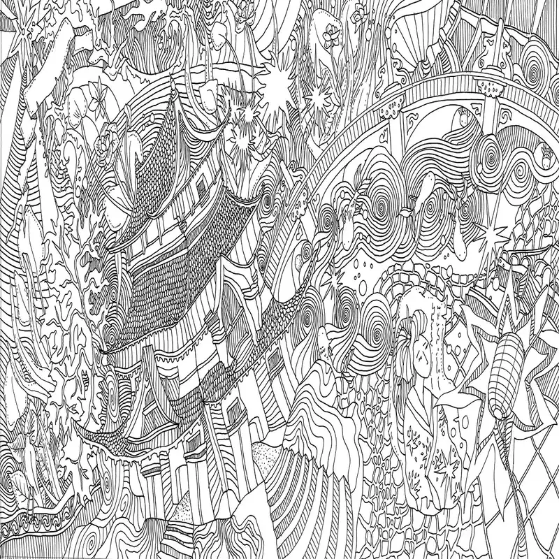 مجله The Magical Journey: A Colouring Book Magical Colouring Books سپتامبر 2016