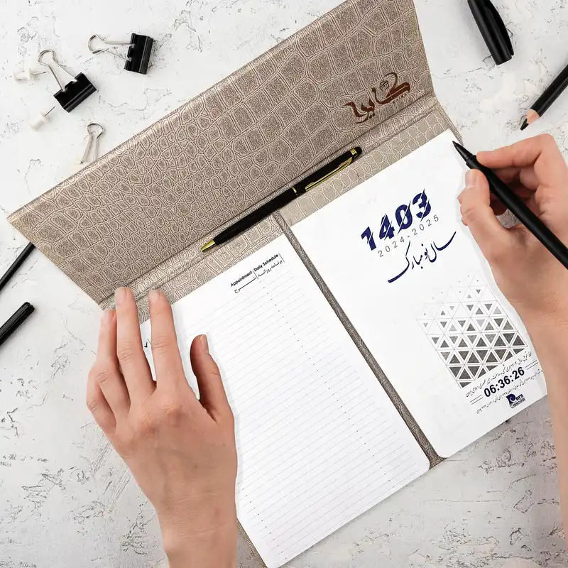 تقویم رومیزی سال 1403 کایرا مدل Barbod 2