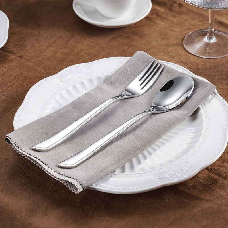 سرویس قاشق و چنگال 6 پارچه جی فی نی مدل T90