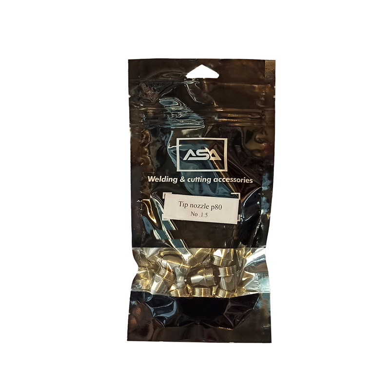 نازل برش پلاسما مدل P80 آسا بسته ده عددی