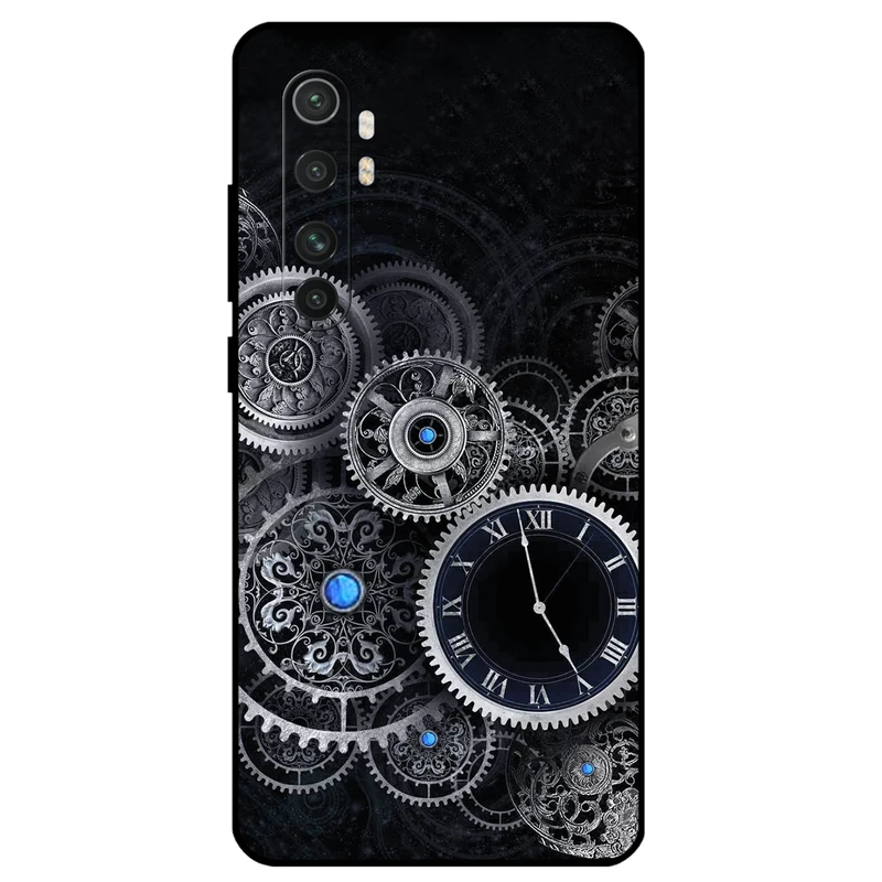 کاور مگافون طرح ساعت مدل 8161 مناسب برای گوشی موبایل شیائومی Mi Note 10 Lite