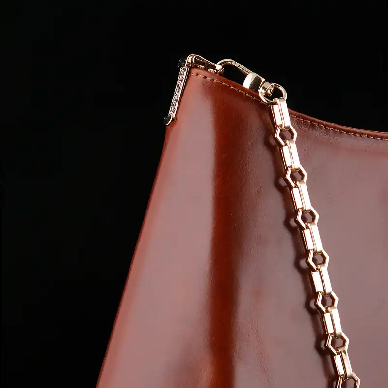 کیف دوشی زنانه چرم یلسان مدل آندیا کد 3-AND-101-GN