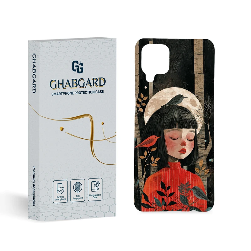 کاور قاب گارد مدل دخترانه مناسب برای گوشی موبایل سامسونگ Galaxy M12