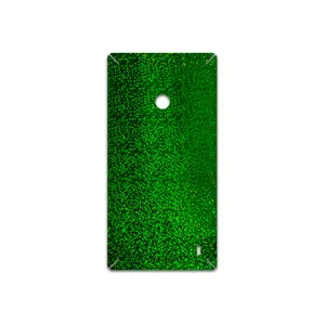 MAHOOT Green-Holographic Cover Sticker for Nokia Lumia 520