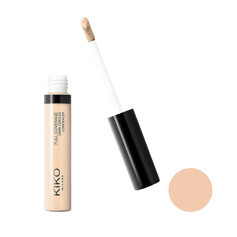 کانسیلر کیکو میلانو مدل فول کاور ضد تیرگی دور چشم شماره 01