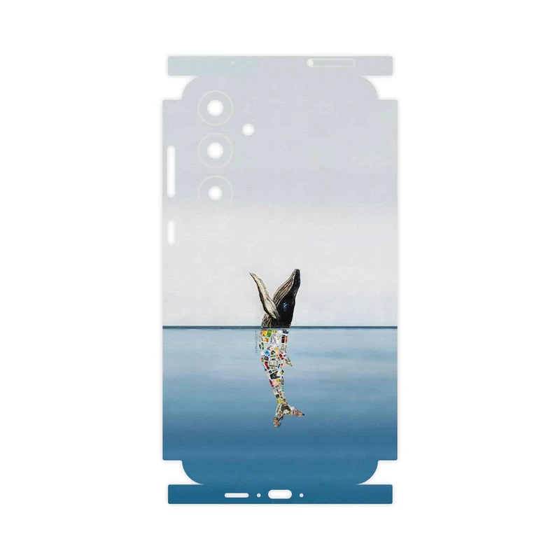 برچسب پوششی ماهوت مدل Collage of Sea Trash-FullSkin مناسب برای گوشی موبایل سامسونگ Galaxy A55