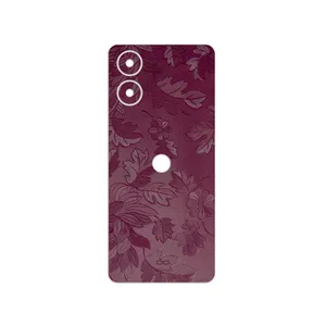MAHOOT Red-Wildflower Cover Sticker for Motorola Moto G04