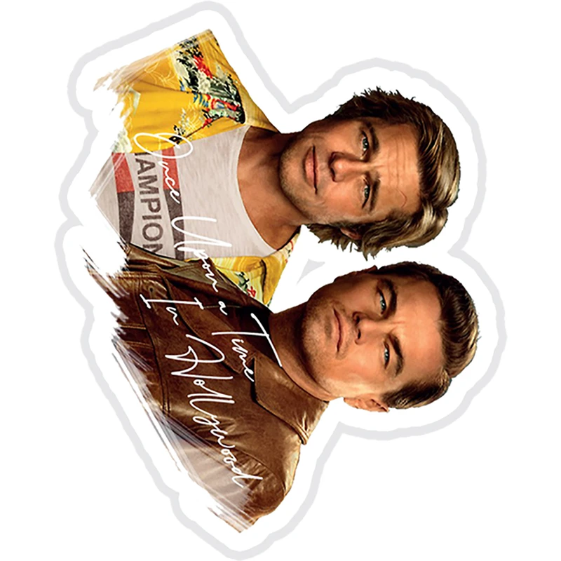 استیکر لپ تاپ طرح Awesome Merch of Once Upon A Time In Hollywood Sticker کدST114
