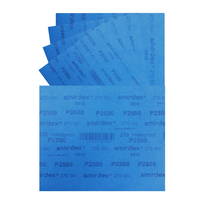 ورق سنباده اسمیردکس مدل P2500 SIC بسته 5 عددی 
