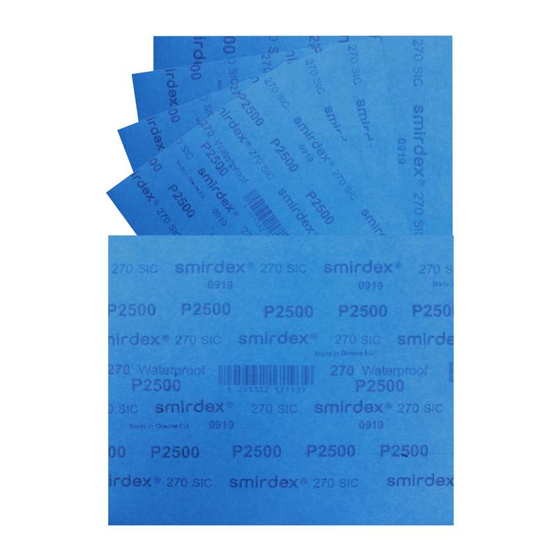 ورق سنباده اسمیردکس مدل P2500 SIC بسته 5 عددی 