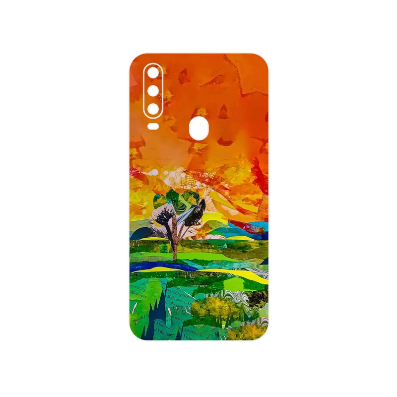 برچسب پوششی ماهوت مدل Collage of Painting مناسب برای گوشی موبایل جی ال ایکس Shahin 2