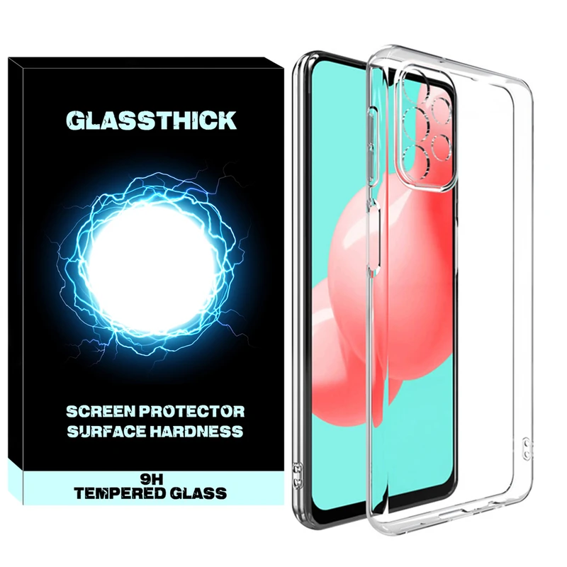 کاور گلستیک مدل Clear مناسب برای گوشی موبایل سامسونگ Galaxy A23 4G / A23 5G