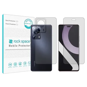 Rockspace transparent screen protector HyGEL model suitable for Xiaomi Civi 2 mobile phone with back protector