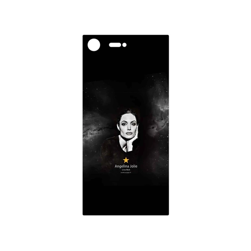 برچسب پوششی ماهوت مدل Angelina Jolie مناسب برای گوشی موبایل سونی Xperia XZ Premium