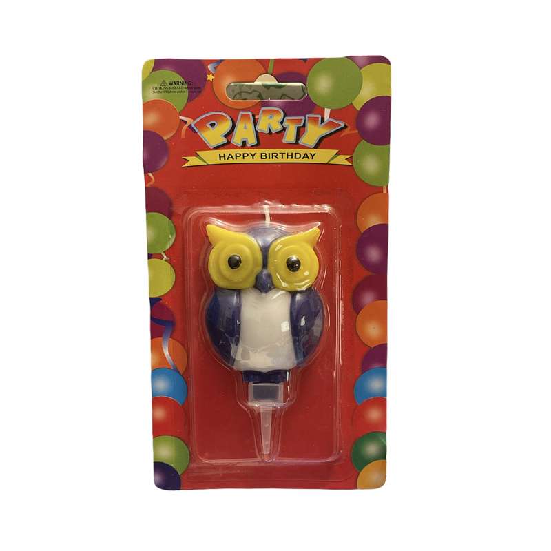شمع تولد پارتی مدل جغد کد 6511