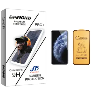 JF Diamond glass Ceramics Screen Protector For Apple اپل iPhone 11 Pro