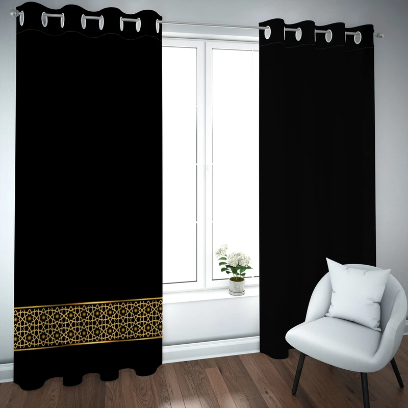 پرده مدل چاپی هازان سایز 300×150 سانتی متر 