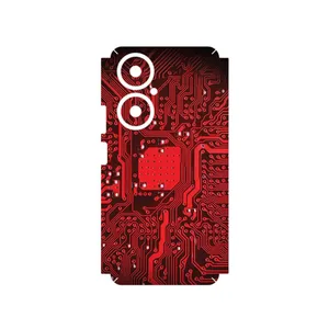 MAHOOT Red_Printed_Circuit_Board Cover Sticker for Huawei Nova 11i