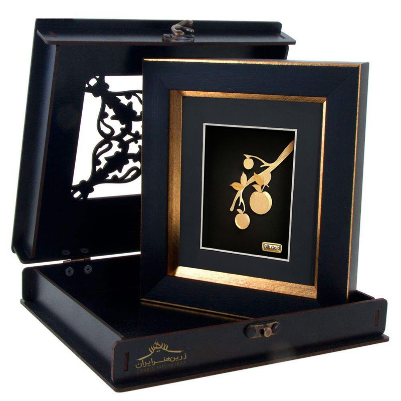 تابلو طلاکوب زرین هنر ایران مدل 2