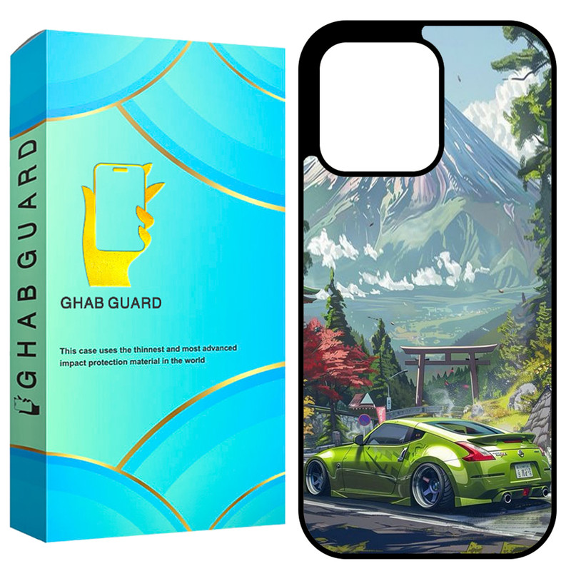 کاور قاب گارد طرح ماشین مدل GCHP16P مناسب برای گوشی موبایل اپل iPhone 16 Pro