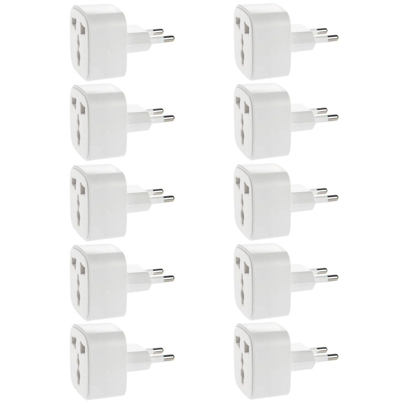 مبدل برق الدینیو مدل ABS V0 بسته 10 عددی